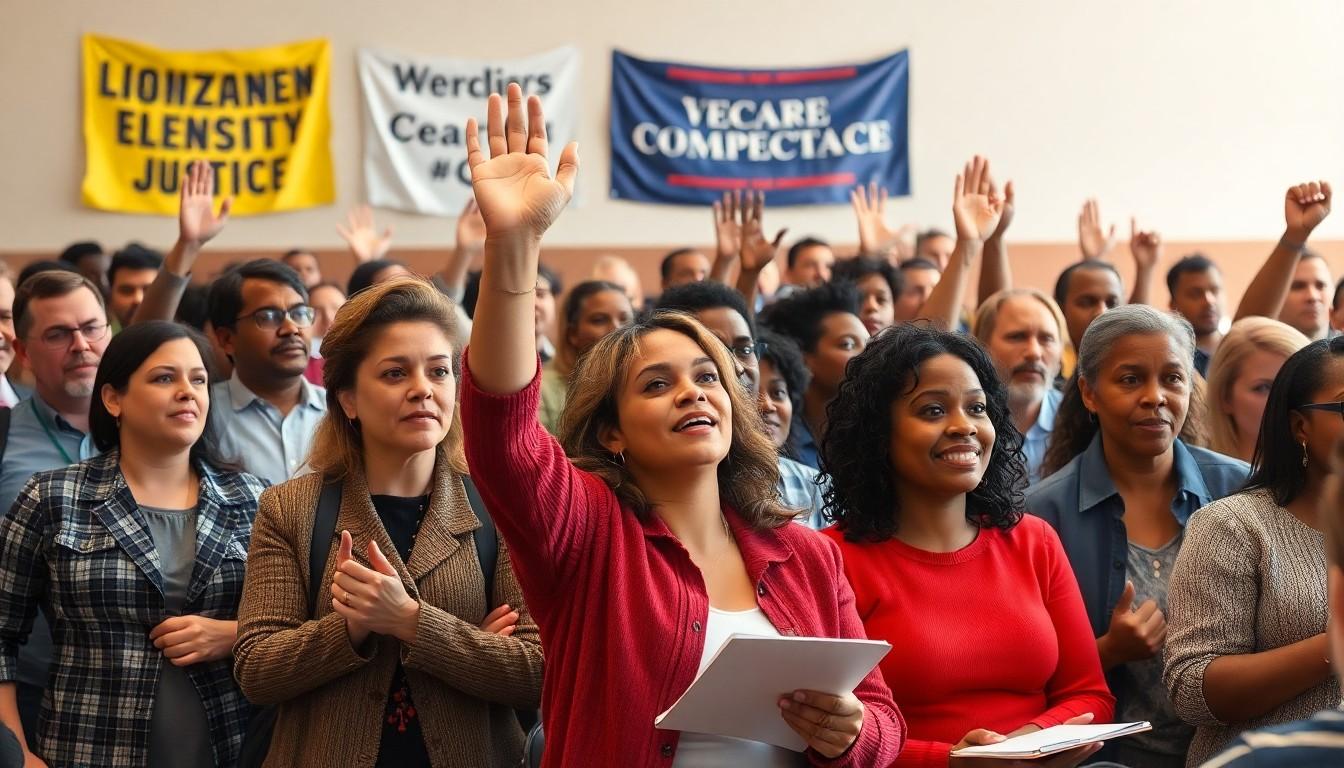 analyze the impact of citizen participation as a means of achieving political and social change.